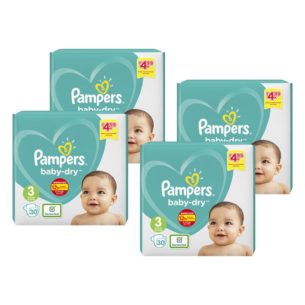 Pampers Baby Dry Carry Pack - Bulk Supermarket