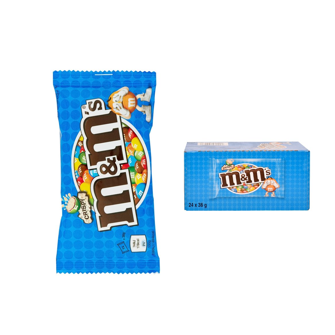 M&M's Crispy Chocolate - 36g [UK]