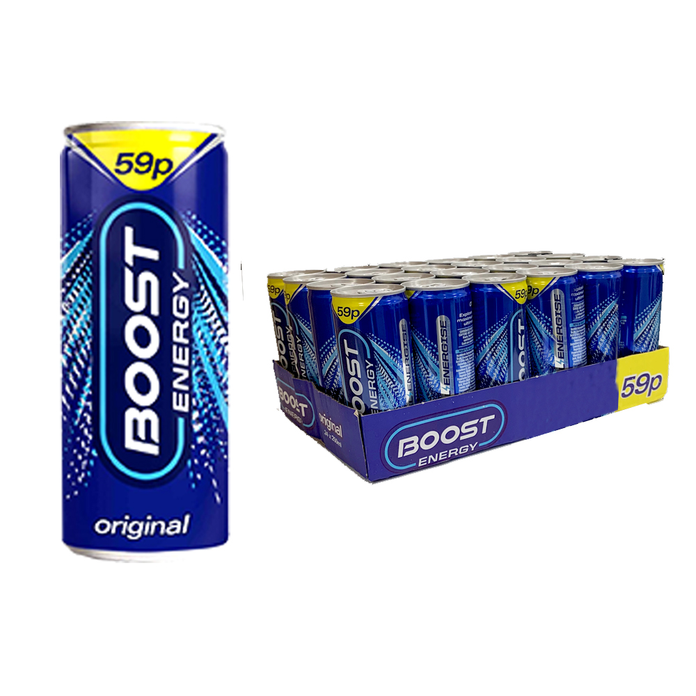 Boost Energy Original Can Drinks Bulk Supermarket